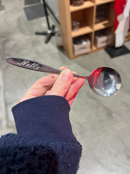 Custom Engraved Vintage Silver Spoon — Silver Spoon Society Membership