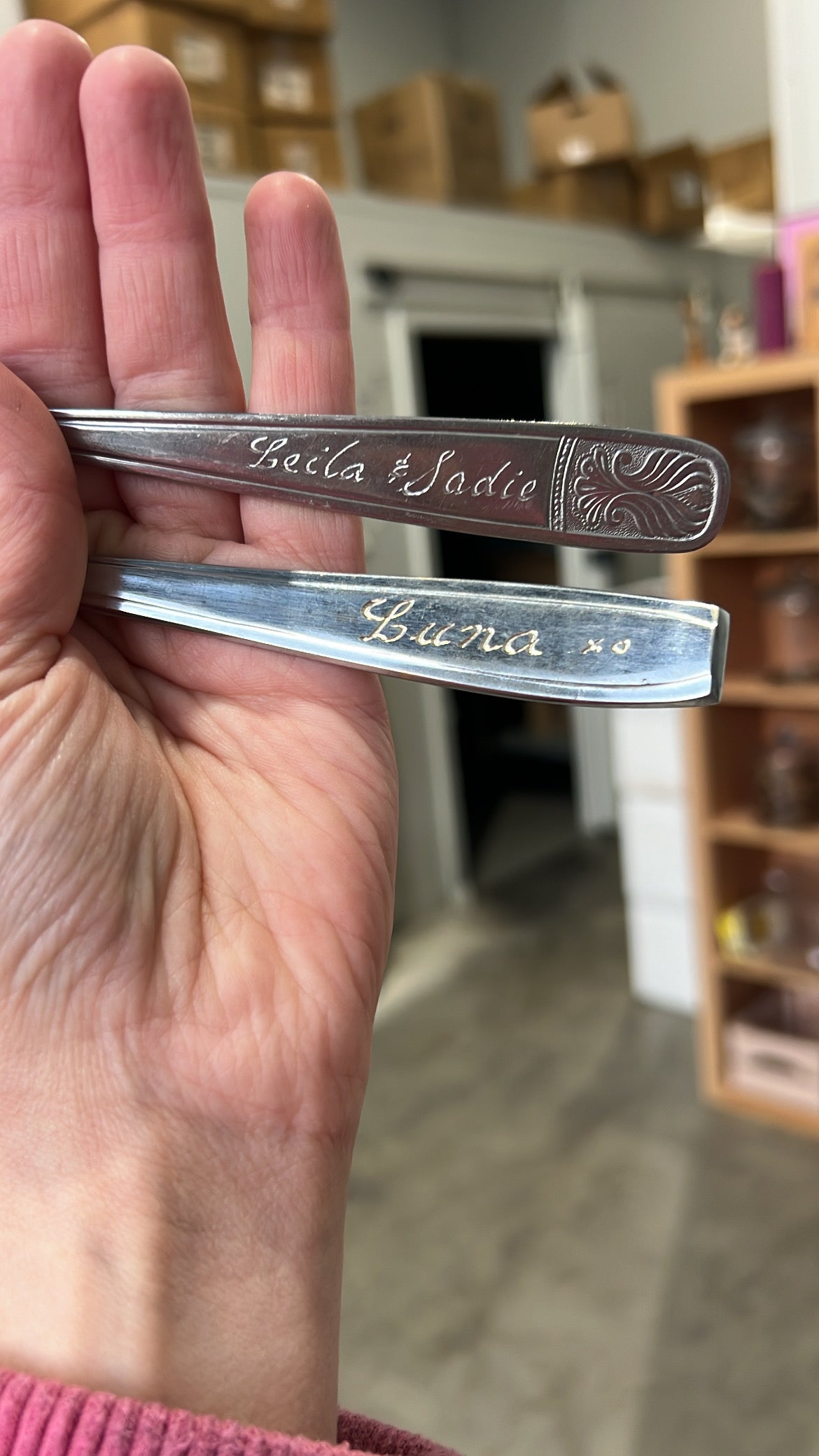 Custom Engraved Vintage Silver Spoon — Silver Spoon Society Membership