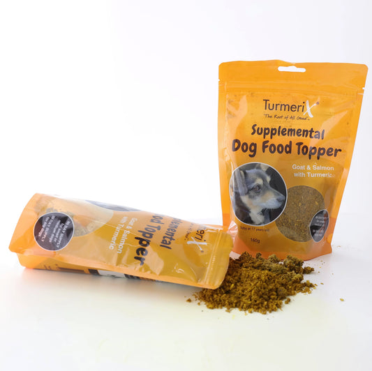 Goat & Salmon Turmeric Topper