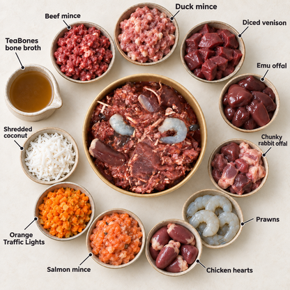 THE RAW PRAWN - Limited Edition Raw Dog Food Meal