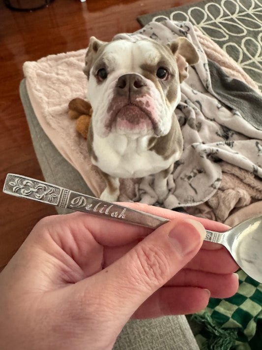 Custom Engraved Vintage Silver Spoon — Silver Spoon Society Membership