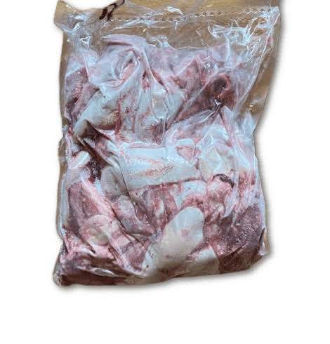 Whole Raw Lamb Tongue 2kg - The Saltiest Dog 